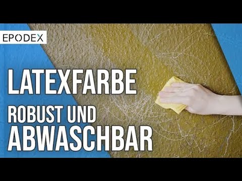 Latexfarbe von EPODEX in allen Farben | Die Strapazierfähige und Abwaschbare Wandfarbe