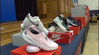 Chris Paul Family Foundation donates over 300 pairs of shoes to Kimberly Park students