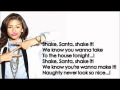 Zendaya - Shake Santa Shake (Lyrics) HD 