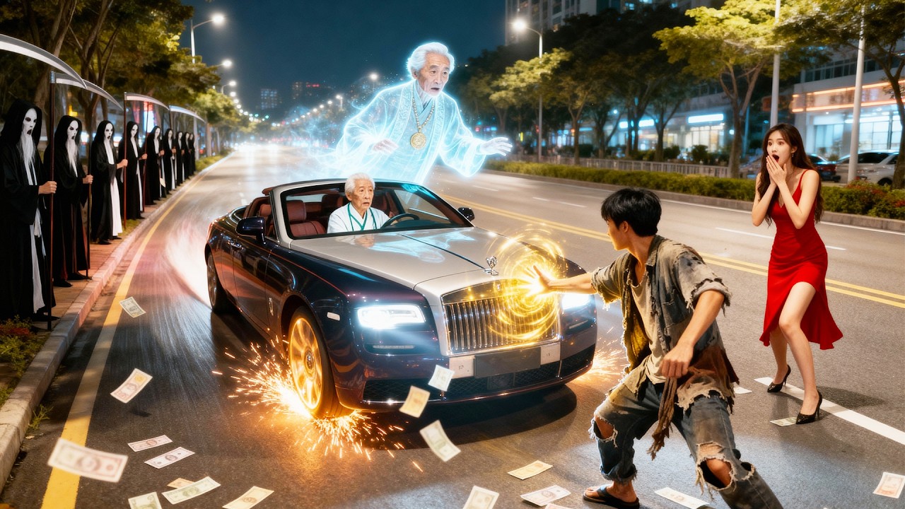 開夜車的窮小夥意外撞鬼，對方竟是百億首富冤魂，他急中生智助其魂歸金軀，第二天首富將豪車豪宅全部奉上，實現一夜暴富！#短劇 #逆襲 #爽文 #爽劇工廠