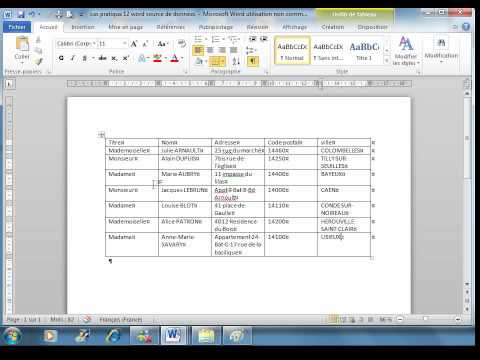 comment ouvrir word sur windows 7