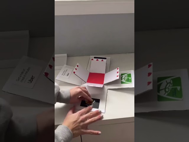 Vídeo relacionado con SURPRISA Caja de regalo, caja de acertijos, embalaje para regalos de dinero, vales para bodas, día de San Valentín, aniversario de boda, rompecabezas, tamaño S (12 cm)