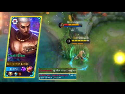 PAQUITO CORE NEW META | PAQUITO DEADLY COMBO | TOP 1 PHILIPPINES PAQUITO GAMEPLAY