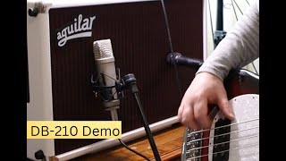 Video thumbnail for Aguilar DB 210 Bass Cab Review and Sounds by Stu Studio