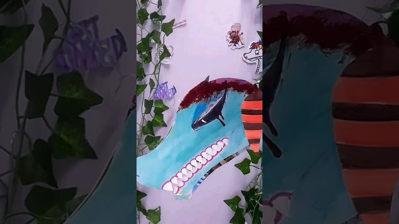 Just for fun :) #dragonpuppet #paperdragons #paperart #tiktok #art #crafts #edit #dragon