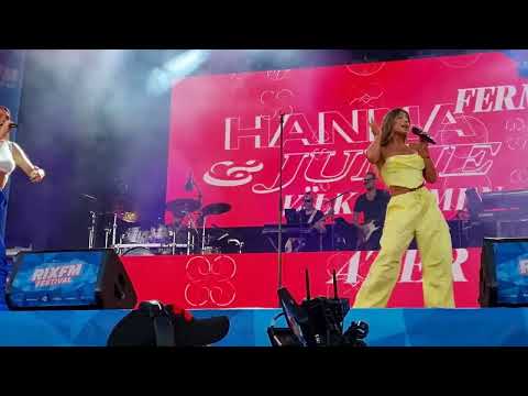 Hanna Ferm & Junie - Välkommen Åter (Rixfm Festival Kalmar 220812)