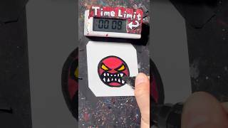 【ASMR】Drawing Extreme Demon(GeometryDash) in 40 Sec