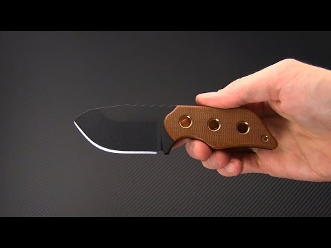 TOPS Knives Roughneck Blade Tan Micarta