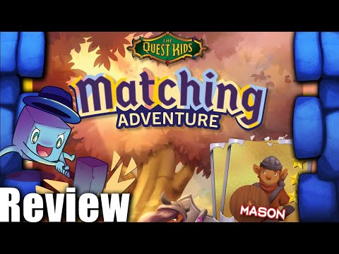 The Quest Kids: Matching Adventure Review - with Tom Vasel