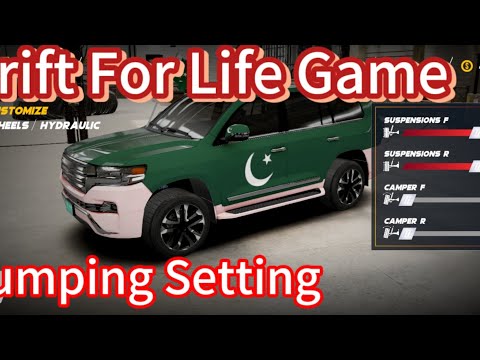 How To Drift For Life Game Jumping Setting || app is game jumping Setting Kasy Karni hy ||