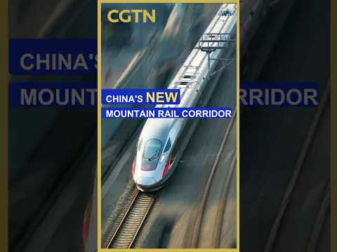 China's new mountain rail corridor