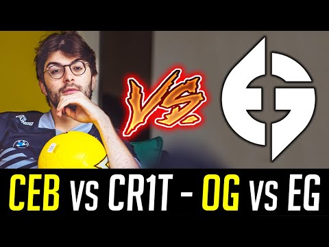 Ceb Master Tier Hero vs. Cr1t GrandMaster Tier Hero - OG vs EG DOTA 2