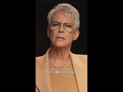 Jamie Lee Curtis Doesn't Give a F*ck About Michael Myers #Shorts