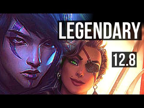 APHELIOS & Lulu vs SAMIRA & Pyke (ADC) | Quadra, 14/2/4, Legendary, 500+ games | EUW Master | 12.8