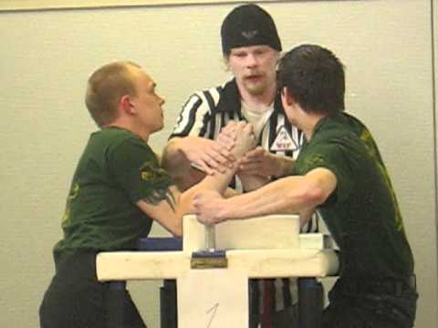 Kädenväännön SM-kisat 2011.Jurva Kormano vs Mäntymaa.AVI