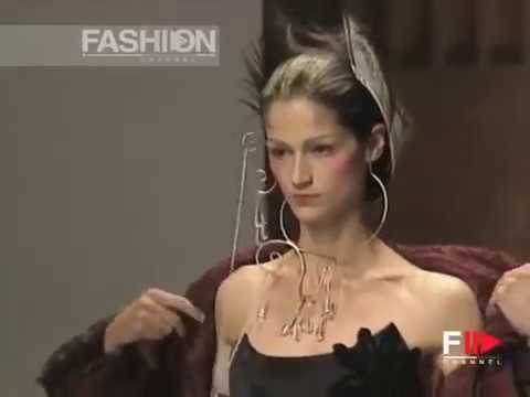 FRANCO CIAMBELLA Autumn Winter 1998 1999 Rome 5 of 9 Haute Couture woman by Fashion Channel