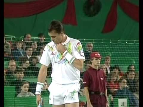 Grand Slam Cup 1991 SF Chang vs. Lendl 1/6