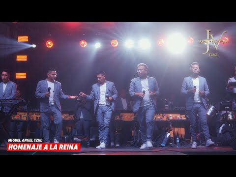 “HOMENAJE A LA REINA “ MIGUEL ÁNGEL TZUL Y SU MARIMBA ORQUESTA SANTA CRUZ DEL QUICHE 