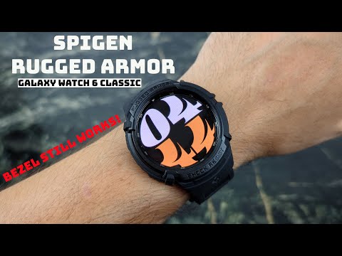 Samsung Galaxy Watch 6 Classic : Band and Protector in one!