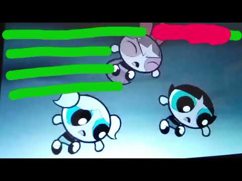 The Powerpuff Girls Movie (2002) Final Battle With Heathbars
