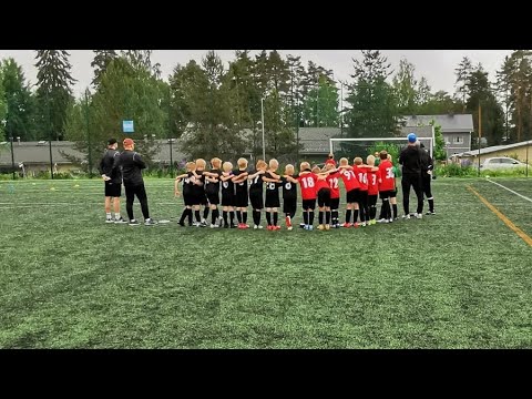 Harjoitusottelut: Jippo P10 punainen - Jippo P11 punainen