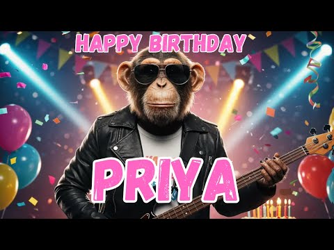 PRIYA Happy Birthday Song - Happy Birthday to Priya