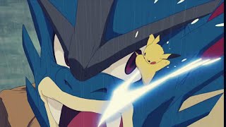 Ash's Pikachu vs Misty's Mega Gyarados [AMV]