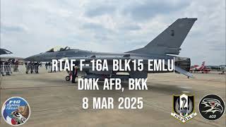 Download lagu RTAF F-16A BLK15 EMLU @ DMK AFB [8 MAR 2025] mp3