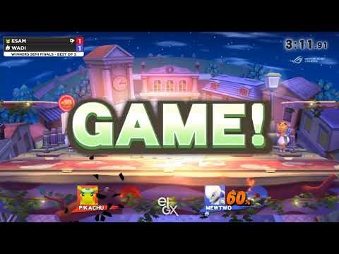 ESAM vs WaDi - EGLX 2018 - Wii U Winners Semi Finals