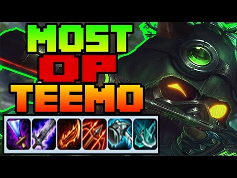 MOST OP TEEMO EVER | ONE SHOT THE SQUISHY | League of Legends 7.6 | Patch 7.6