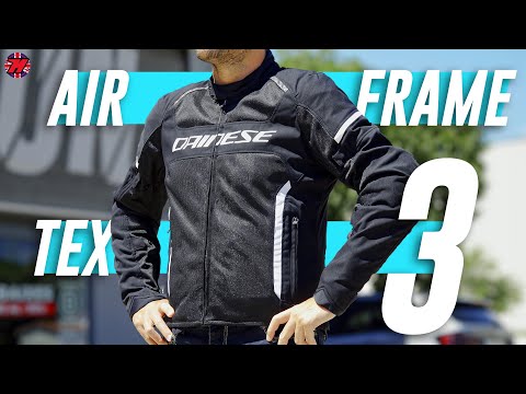 Review of the DAINESE AIR FRAME 3 Tex jacket, perfect for summer ☀️🤩