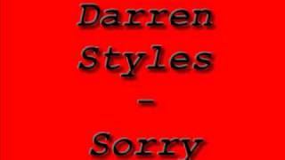 Darren Styles - Sorry