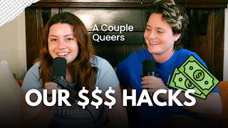 How We Save Money as a WLW Couple | A Couple Queers