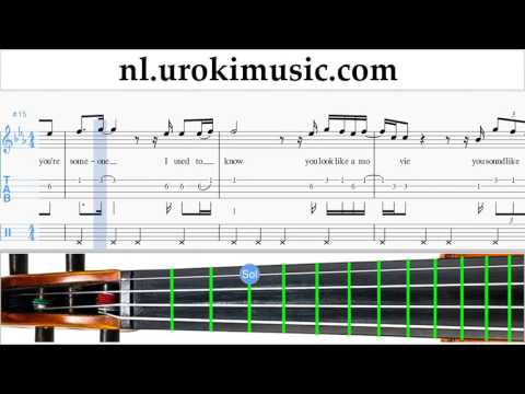 Viool Leren Spelen Adele - When We Were Young Tablatura Deel#2 um-i799