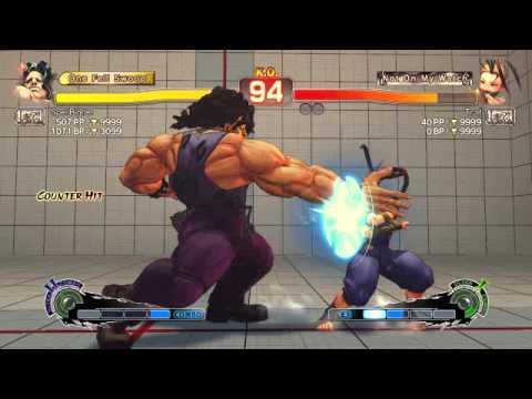 Ultra Street Fighter IV battle: Hugo vs Ibuki