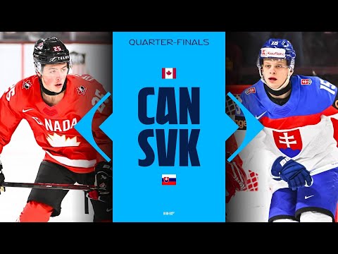 Highlights: Quarter-finals: Canada vs Slovakia | 2026 #WorldJuniors