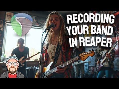Recording Your Band in REAPER - Part 3/6 - Bass & Ac Guitars