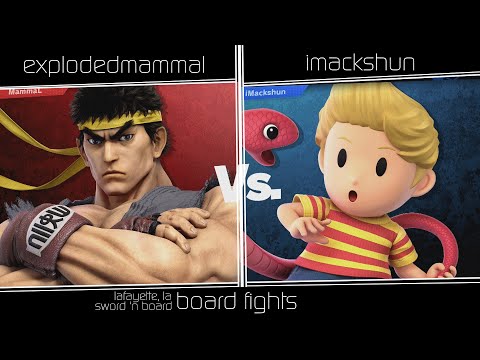 ExplodedMammaL (Ryu) vs. iMackshun (Lucas) - Board Fights