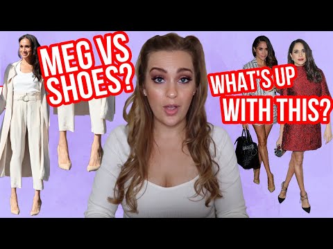 WHAT'S GOING ON HERE? #meghanmarkle #royalfamily #drama #shoes #model #pose #reaction