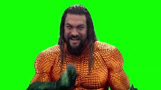 Aquaman "I am Aquaman" green screen
