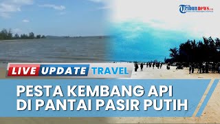 Pantai Pasir Putih Selalu Ramai saat Malam Tahun Baru, Ada Pesta Kembang Api hingga Acara Musik