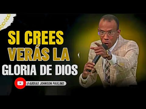 PASTOR CUEVA SI CREES VERA LA GLORIA DE DIOS