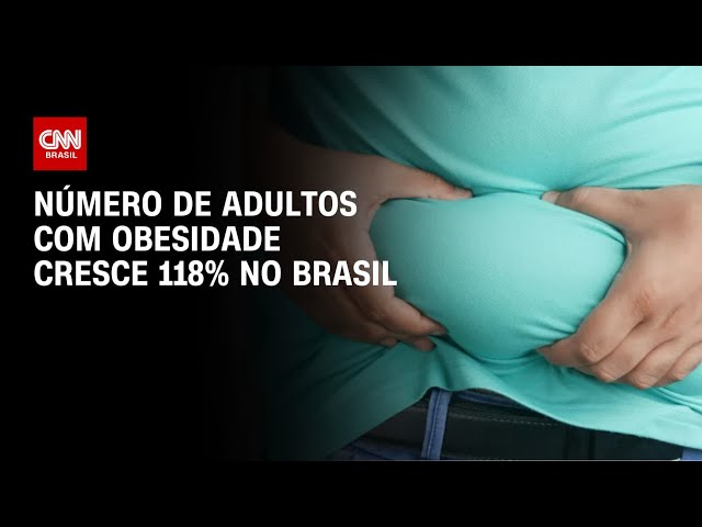 Obesidade cresce 118% no Brasil, segundo Ministério da Saúde | CNN 360º