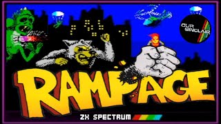 Its HOT Beast on Beast action with RAMPAGE on Our Sinclair 114! Can the ZX play this arcade classic?