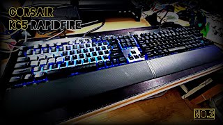 クソ長キーボードくん！！！！（corsair k65 rapidfire）