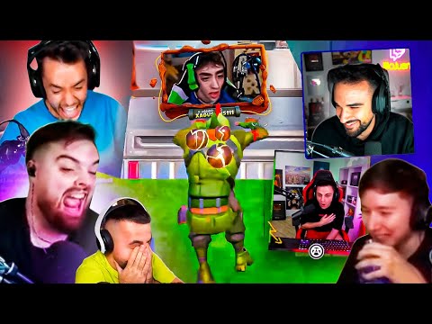 STREAMERS REACCIONAN A MI MAYOR FAIL en el TORNEO DE FORTNITE