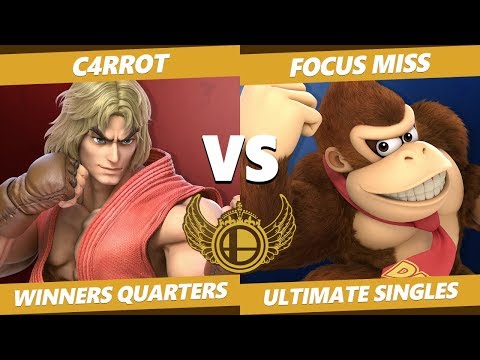 UKIE SSBU Circuit - C4rrot (Ken) Vs. Focus Miss (Donkey Kong) Smash Ultimate Tournament Singles WQ