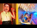 MR MEAT Locked Me In The MEAT GRINDER BOX FORT ESCAPE ROOM