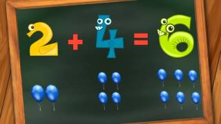 Download the video "ADDITION TO 2 FOR KIDS"