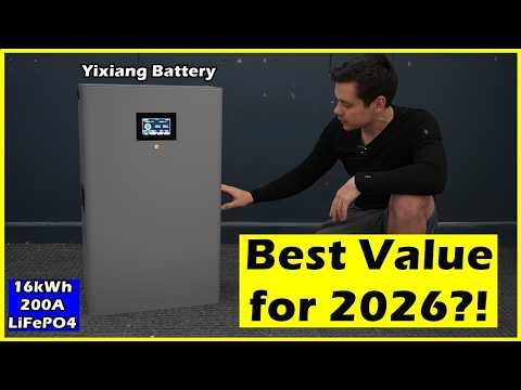 NEW Yixiang 16kWh LiFePO4 Battery for $1,989
